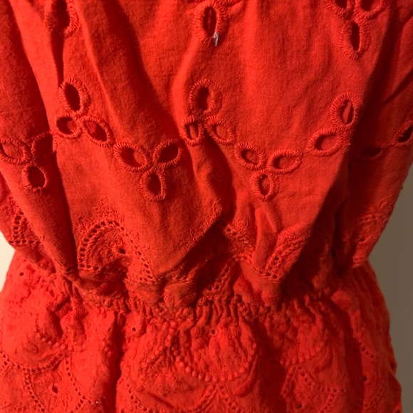 Red Strapless Top NWOT - Picture 3 of 4